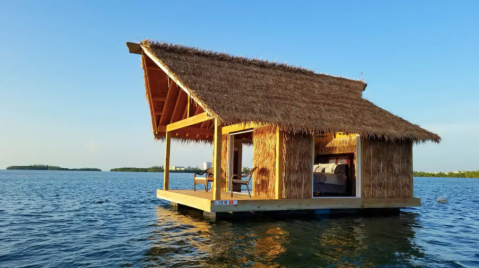 Spend The Night In An Airbnb That's Inside An Actual Tiki Suite Right Here In Florida
