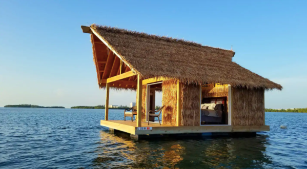 Spend The Night In An Airbnb That’s Inside An Actual Tiki Suite Right Here In Florida