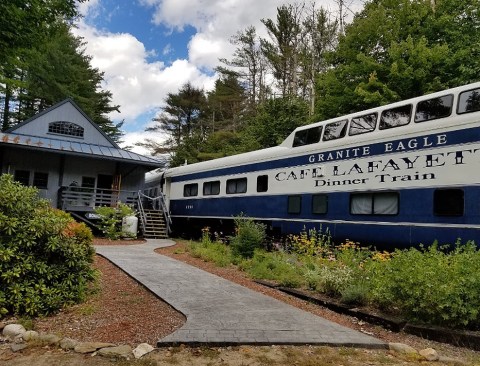 Enjoy A Scrumptious 5 Course Meal With Unbeatable Views On This Vintage New Hampshire Dinner Train