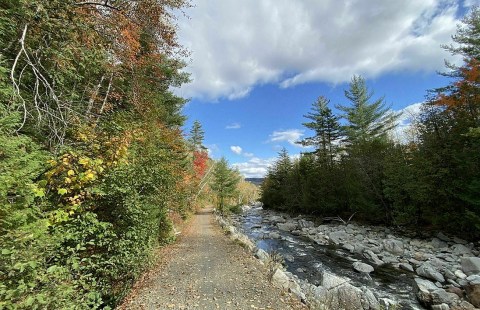 This Year-Round Maine Trail Follows The Carrabassett River And Offers Tons Of Uses