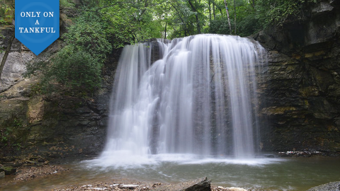 Enjoy Both Wine And A Waterfall On This Awe-Inspiring Adventure In Central Ohio