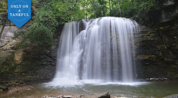 Enjoy Both Wine And A Waterfall On This Awe-Inspiring Adventure In Central Ohio
