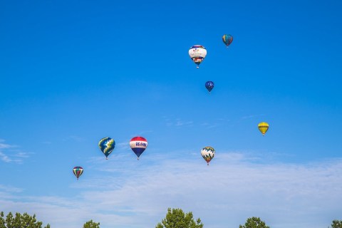 Hot Air Balloons Will Be Soaring Across The Sky At Alabama's Gulf Coast Hot Air Balloon Festival