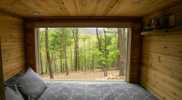 Wake Up To A Dreamy View Out The Window Of This Snug Airbnb Nest In The West Virginia Forest