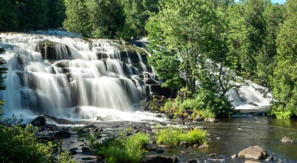 8 Waterfall Swimming Holes In Michigan That Will Make Your Summer Complete
