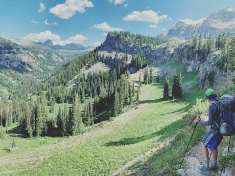 Alaska Basin Trail Is A Gorgeous Forest Trail In Wyoming That Will Take You To A Hidden Overlook