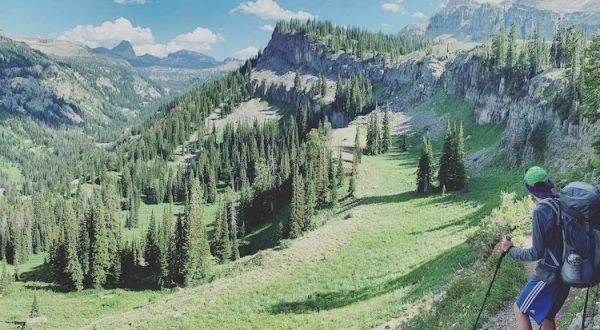 Alaska Basin Trail Is A Gorgeous Forest Trail In Wyoming That Will Take You To A Hidden Overlook