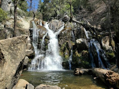 Follow This Easy Trail Along Lewis Creek In Northern California To See Two Gorgeous Waterfalls