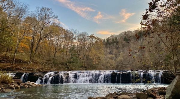 Take A Magical Waterfall Hike In Arkansas To Richland Creek Falls, If You Can Find It