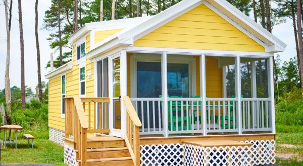 Colorful Island Bungalows And Luxury Tents Await At Yogi Bear’s Jellystone Park Chincoteague Island In Virginia