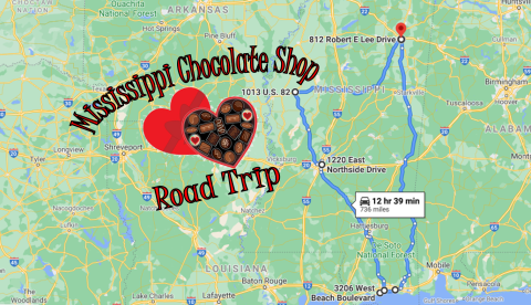 The Sweetest Road Trip in Mississippi Takes You To 6 Old School Chocolate Shops