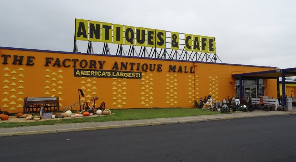 Shop ‘Til You Drop At The Factory Antique Mall, One Of The Largest Flea Markets In Virginia
