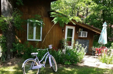 Discover A Little Slice Of Paradise At This Garden Cottage Hiding In Kansas