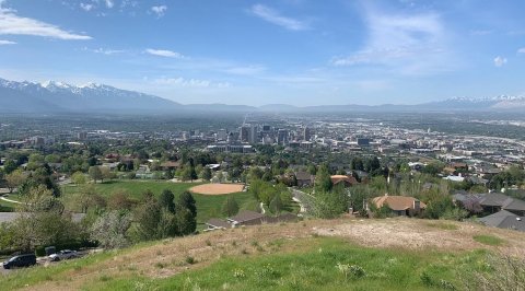 You'll Have A Bird's Eye View Of The Salt Lake Valley At Utah's Ensign Peak