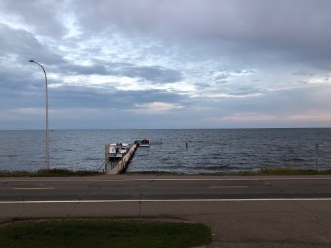 You'll Love Watching The Waves Come In At Twin Pines, A Mille Lacs Lake Restaurant And Resort
