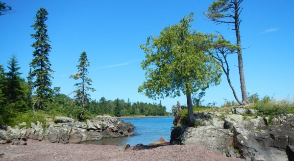 High Rock Bay Is A Rugged Natural Gem In Michigan That’s Well Worth The Trek