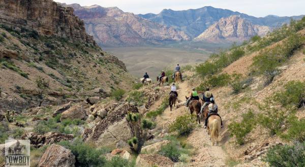 A Horseback Ride From Cowboy Trail Rides Offers A Unique Experience In Nevada’s Red Rock Canyon