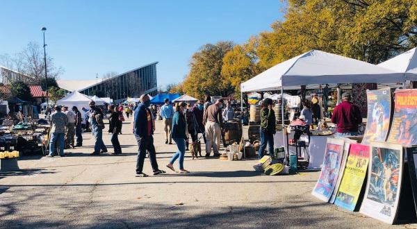 Shop ‘Til You Drop At The Raleigh Market, One Of The Largest Flea Markets In North Carolina