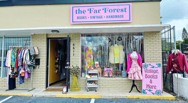 The Far Forest In Florida Is A Vintage Shop & Bookstore Brimming With Treasures