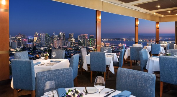 The San Diego Views From Mister A’s In Southern California Are As Praiseworthy As The Food