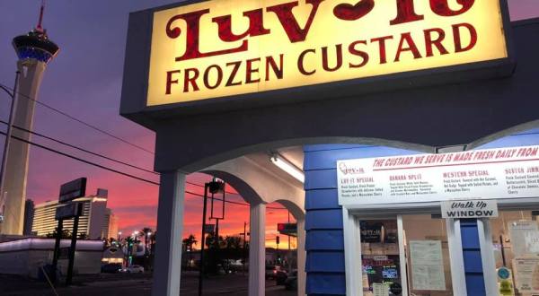The Best Frozen Custard In Nevada Comes From This Unassuming Shack On The Side Of The Road