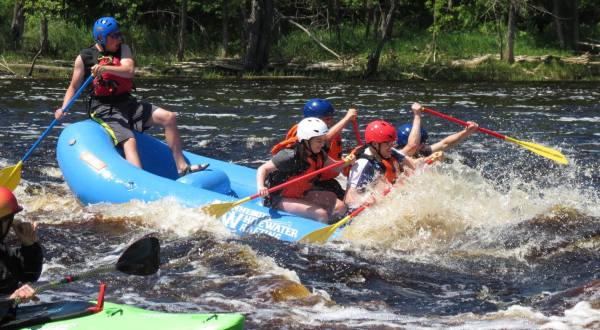 Chase The Rapids Of The St. Louis River On This Exhilarating Whitewater Rafting Tour In Minnesota