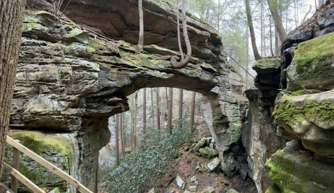 Visit An Easily Accessible Natural Arch And Then Grab A Local Meal On This Memorable Day Trip In Kentucky