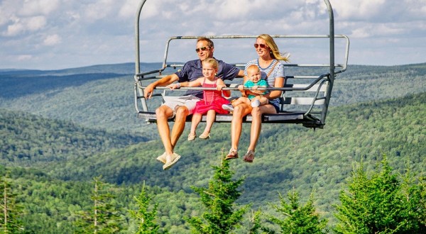 Access West Virginia’s Highest Water Park By Scenic Aerial Lift For A Summer Adventure