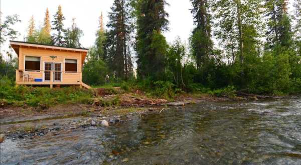 Fall Asleep To The Sounds Of The Creek Outside Your Alaskan Cabin In Talkeenta This Summer