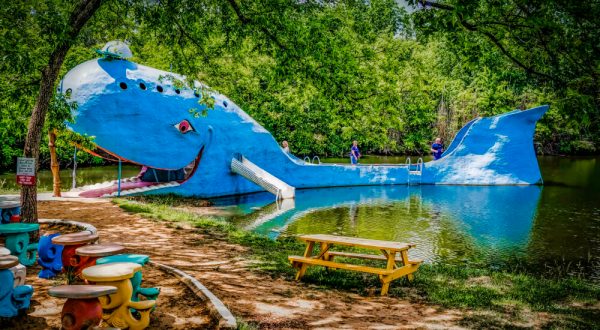 Visit The Blue Whale, One Of The Most Iconic Roadside Attractions In Oklahoma