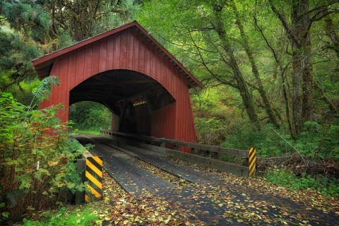 The Most Charming Covered Bridge In The PNW Is Right Here In Oregon