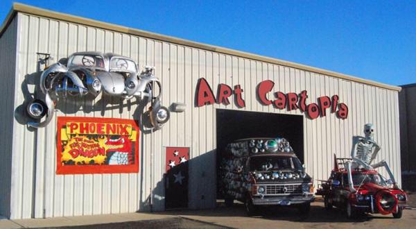The Art Cartopia Car Museum In Colorado Is The Very Definition Of Quirky 