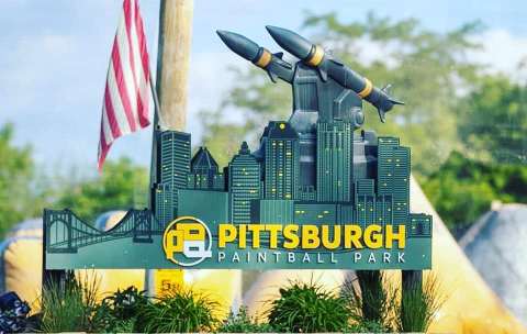 Just Like A Real Life Video Game, The 20-Acre Pittsburgh Paintball Park Will Get Your Adrenaline Rushing