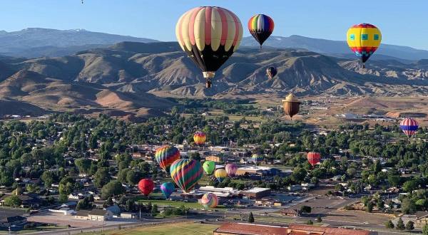 Hot Air Balloons Will Be Soaring At Utah’s Eyes To The Sky Balloon Festival