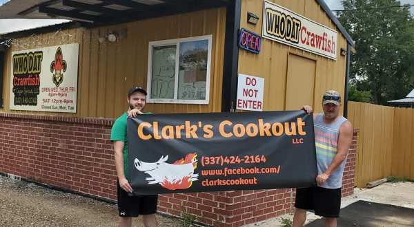 Feast Like A King On The Mouthwatering BBQ From Clark’s Cookout In Louisiana