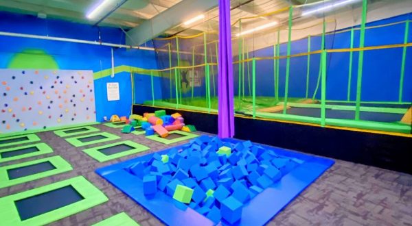 You Can Have Hours Of Family Fun At Rare Air Trampoline Park In Northern California