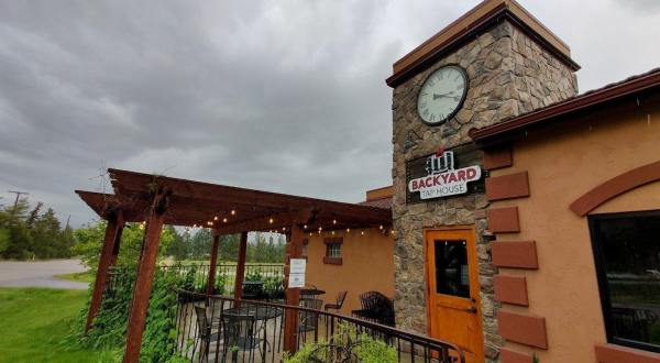 Relax On The Patio Of The Backyard Tap House, A True Hidden Gem In Montana