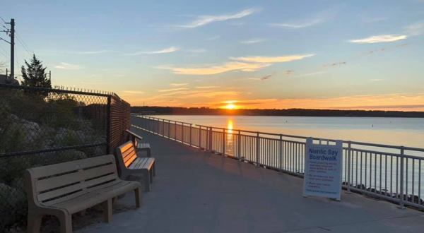 Niantic Boardwalk In Connecticut Leads To One Of The Most Scenic Views In The State