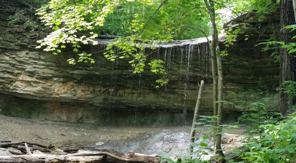 Hike Less Than A Mile To This Spectacular Waterfall At A Park In Indiana