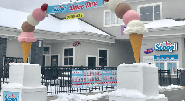 You Can Get All Your Favorite Utah ice Cream Flavors Right Here At The Scoop Drive Thru