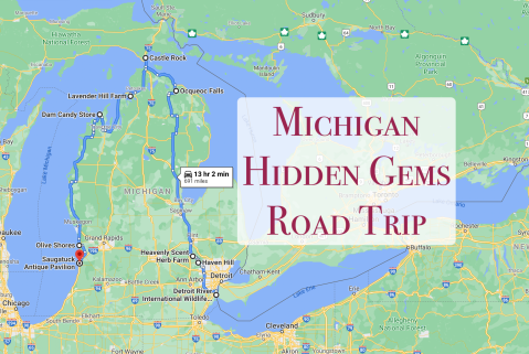 The Ultimate Michigan Hidden Gem Road Trip Will Take You To 9 Incredible Little-Known Spots In The State