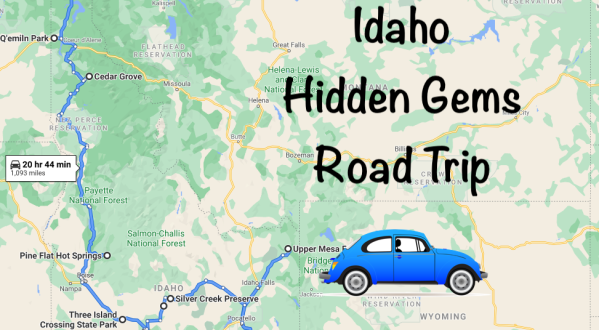 The Ultimate Idaho Hidden Gem Road Trip Will Take You To 10 Incredible Little-Known Spots In The State