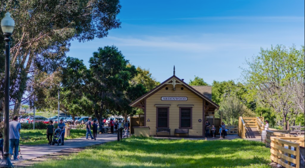 An Animal Farm, Train Station, and Café, Northern California’s Ardenwood Historic Farm Is An Underrated Day Trip Destination