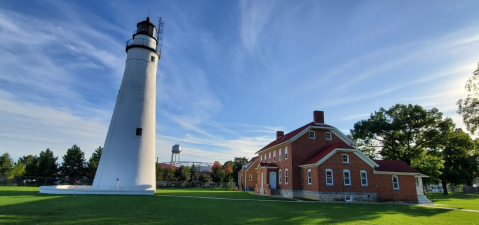 The Oldest Operating Lighthouse In Michigan, Fort Gratiot Light, Is A Beautiful Beacon Of History