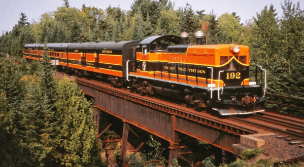 The North Shore Scenic Railroad Offers Some Of The Most Breathtaking Views In Minnesota