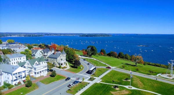 This Historic Park In Maine Offers Both Sweeping Views Of Casco Bay And Some History