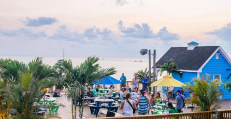 Feast On Local Fish, Burgers, And More At The Jackspot At Sunset Beach In Virginia