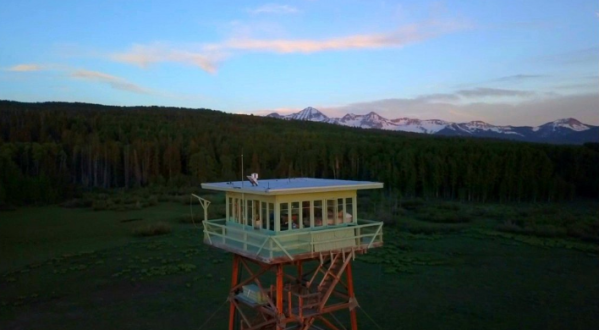 You Can Stay The Night In A Mountain Shelter At The Jersey Jim Fire Lookout Tower In Colorado