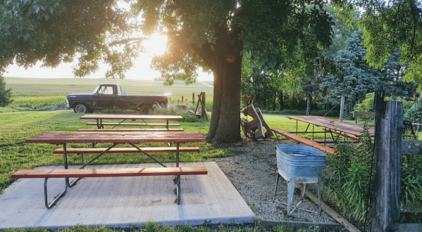Pitch Your Tent In The Lush Grapevines Of This Iowa Winery That’s Also A Campground