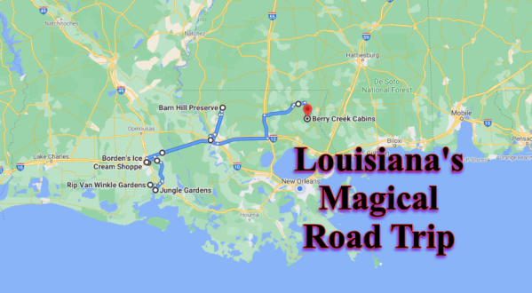 The Fairytale Road Trip That’ll Lead You To Some Of Louisiana’s Most Magical Places